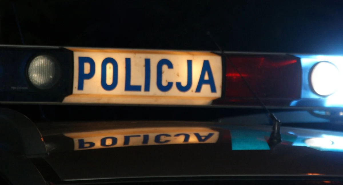 Policja - komunikaty i akcje, Uciekinier szpitala zatrzymany przez policję - zdjęcie, fotografia