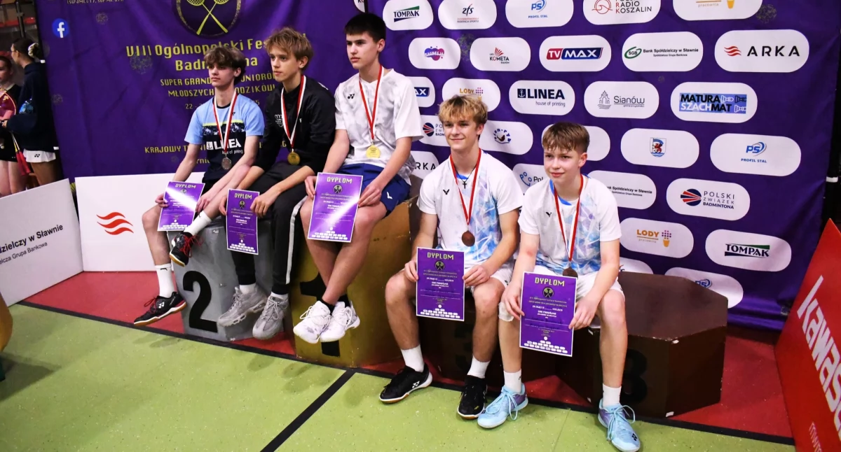 Badminton, Wielki sukces Kometka Jastrowie - zdjęcie, fotografia