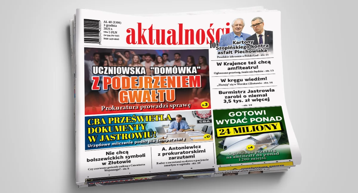 Gazeta Aktualności Lokalne, numer Aktualności Lokalnych [AL48/2025] - zdjęcie, fotografia