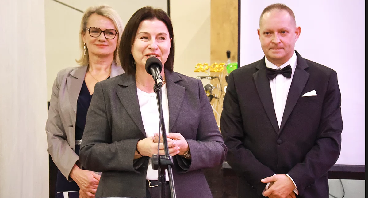 Dyrektor Katarzyna Bławat–Adamus nie szczędziła pochwał zespołowi złotowskiego Oddziału PKO BP