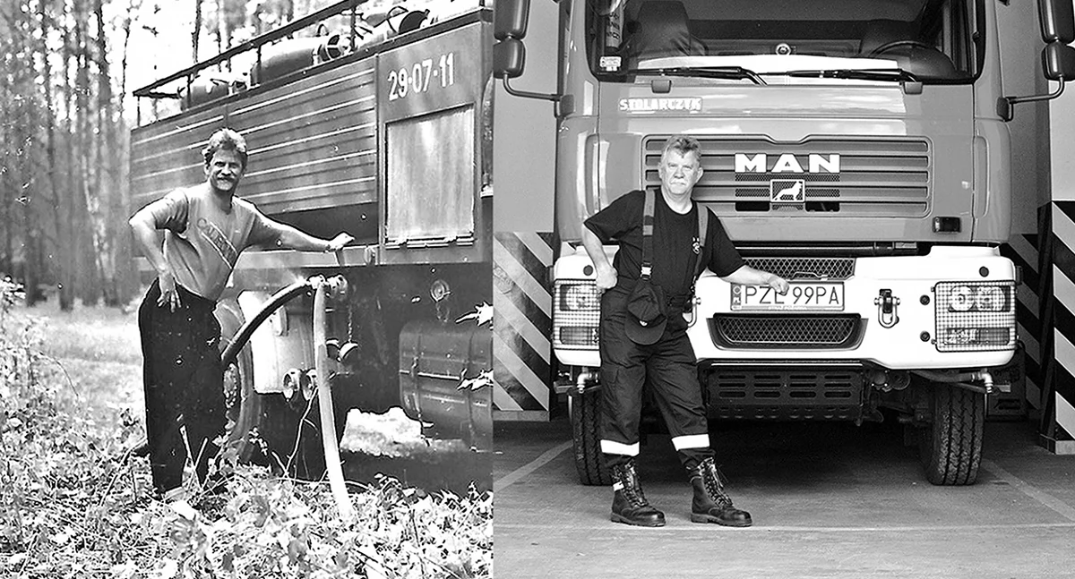 Ludzie losy pasje, Ścieżka Druha Piotra! Rowerowy hołd zmarłego strażaka - zdjęcie, fotografia