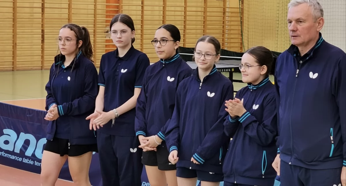 Tenis stołowy, Sparta Złotów punktuje starciu ligową czołówką - zdjęcie, fotografia