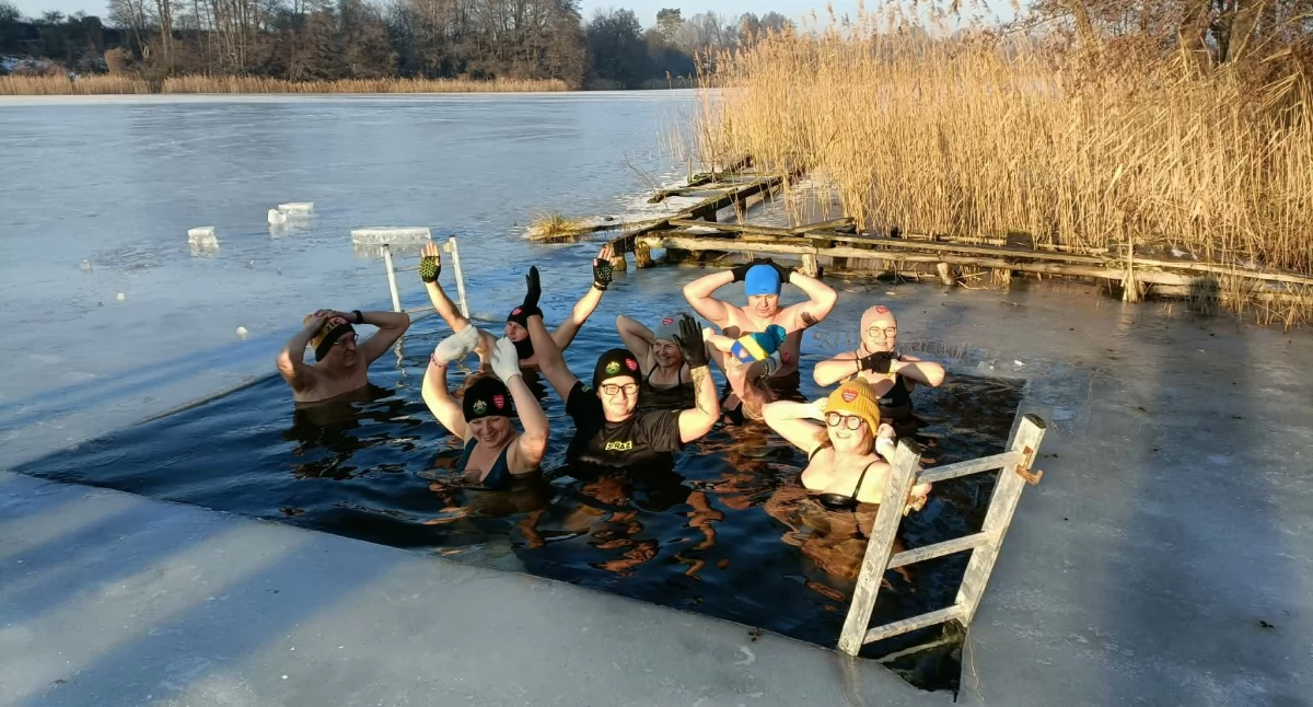  Prywatne foto uczestnika morsowania