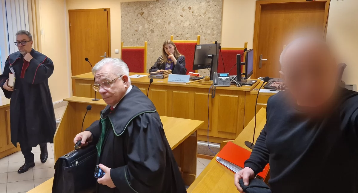 Zdjęcie z wtorkowego posiedzenia w Sądzie Rejonowym w Złotowie