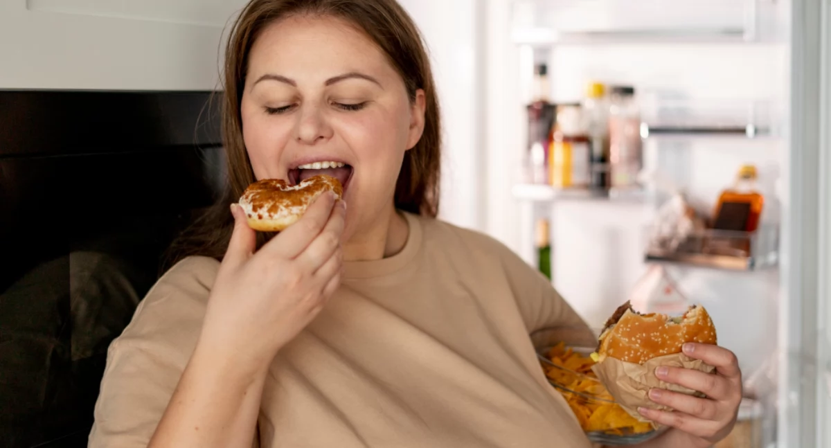 Dieta i odżywianie, Podjadanie stresu hipnoza pomaga zatrzymać - zdjęcie, fotografia