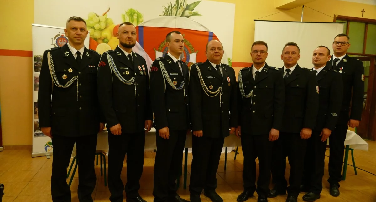 Straż pożarna, Michała Falbę zastąpił Maciej Palacz Zakrzewo wyborach - zdjęcie, fotografia