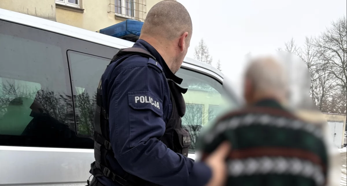 Osoby poszukiwane i zaginięcia, środku szedł przez Złotów - zdjęcie, fotografia