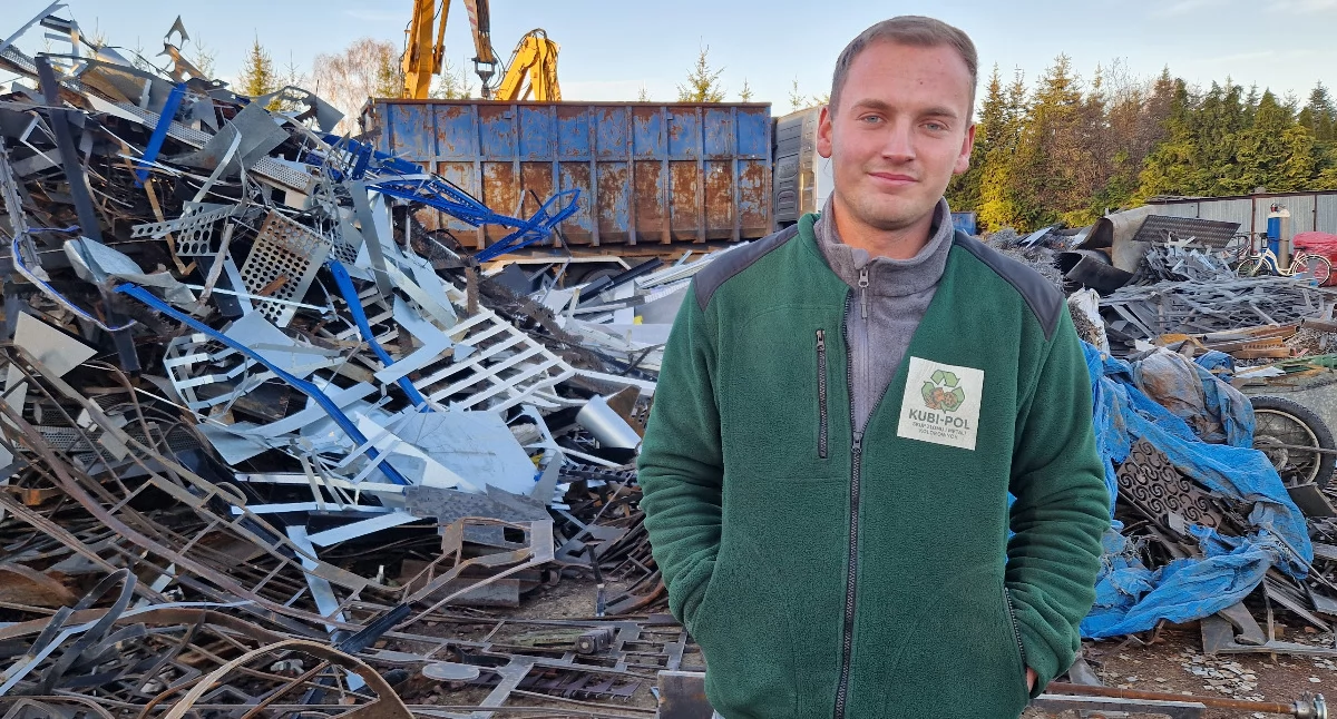 Ludzie losy pasje, Bartek Kubiński trzecie pokolenie złomie - zdjęcie, fotografia