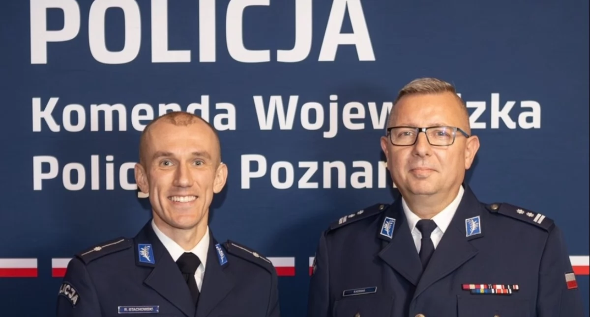 Policja - komunikaty i akcje, Rafał Stachowski nominacją Sportu - zdjęcie, fotografia