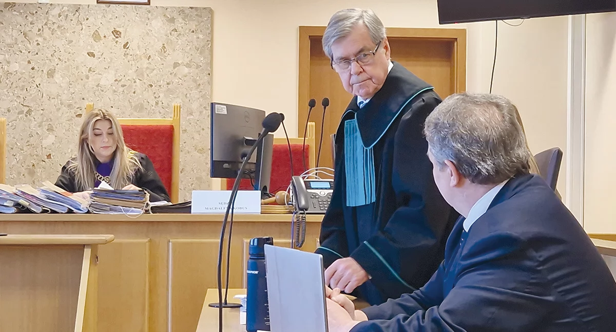 Ludzie losy pasje, Antoniewicz zmiany sędziego - zdjęcie, fotografia