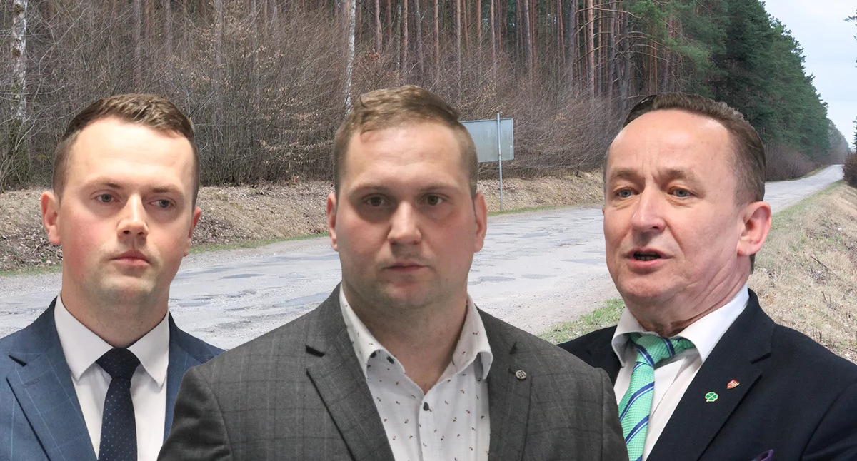 Drogi i komunikacja, [WIDEO] Droga rozpaczy w Rudnej! Dziury obietnice i polityczna przepychanka mieszkańcy mają dość! - zdjęcie, fotografia