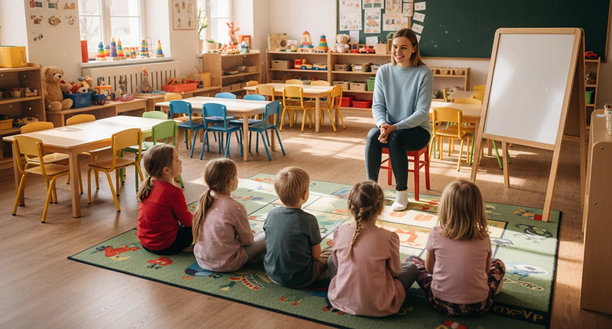 Edukacja, Złotowskie przedszkola walczą dzieci demograficzny jest! - zdjęcie, fotografia
