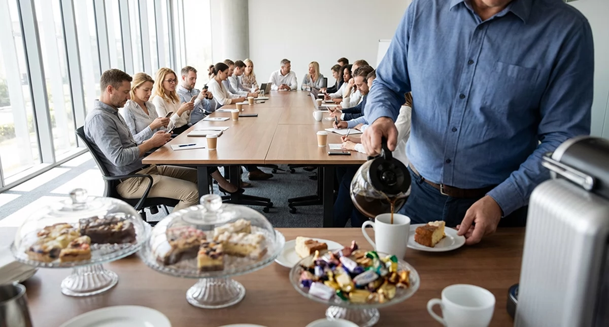 Administracja, Zamiast radnych morze pojechali pracownicy - zdjęcie, fotografia