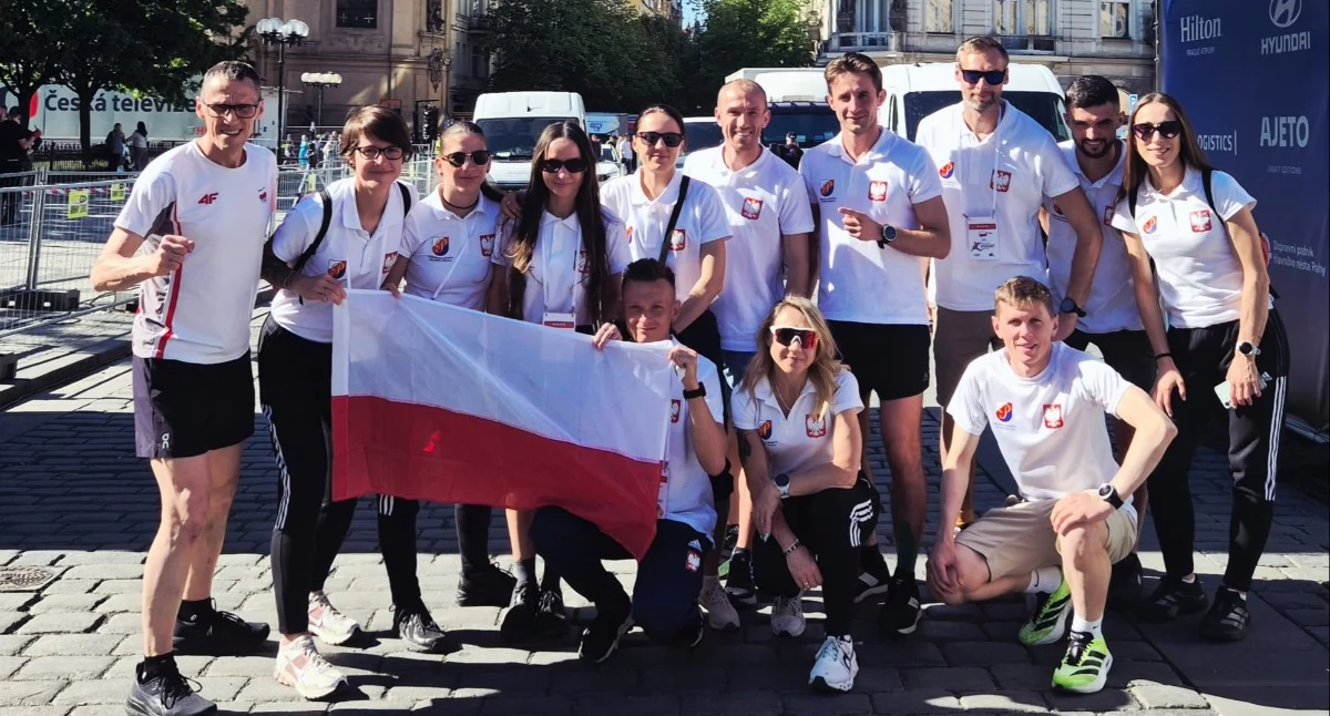 Policja - komunikaty i akcje, Najszybsi policjanci Złotowie wystartowali Mistrzostwach Europy! - zdjęcie, fotografia