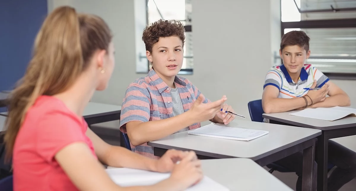 Edukacja, Ponad ósmoklasistów Złotowa napisało egzamin - zdjęcie, fotografia