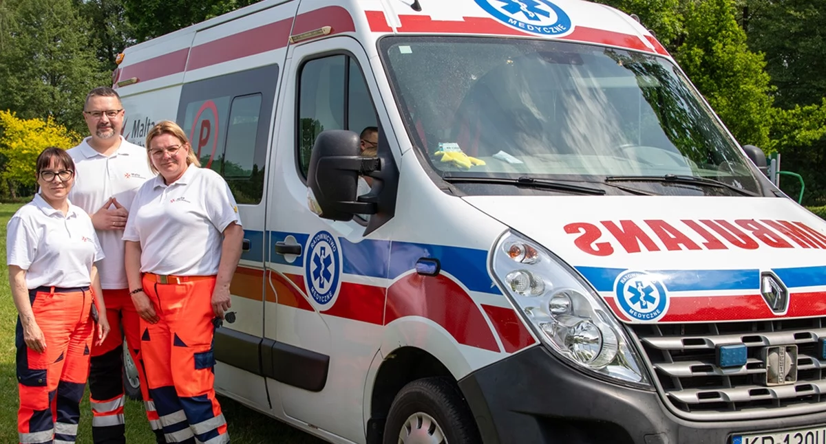 Malta z Tarnówki dysponuje karetką, nowoczesnym sprzętem i dużym doświadczeniem.  Od początku kierują się zasadą – pomagać tam, gdzie pomoc jest potrzebna