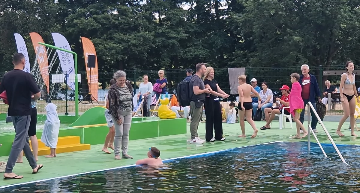 Rekreacja wypoczynek, Złotowska plaża największą atrakcją Anakondą otwarta! - zdjęcie, fotografia