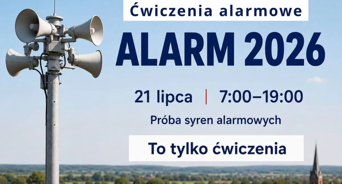 , powiecie złotowskim sprawdzą gotowość systemu ostrzegania - zdjęcie, fotografia