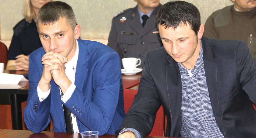 Łukasz Cyruk (pierwszy z lewej) został przewodniczącym jednej z komisji i wszedł w skład komisji rewizyjnej