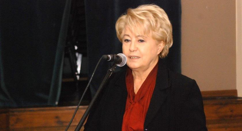 Mirosława Rutkowska–Krupka mówiła, że przebudowa DW 190 nie wypadła z planów finansowych województwa
