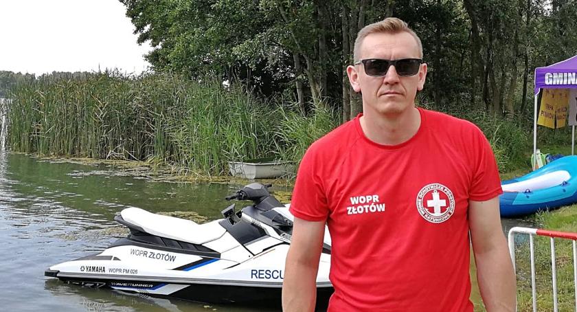 Ze względu na nową pracę Paweł Michalski będzie musiał odejść z zarządu złotowskiego WOPR. Nie rezygnuje jednak ze służby w ratownictwie wodnym