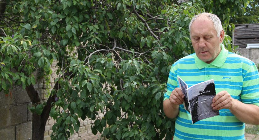 Joachim Mielke ze swoją najnowszą publikacją