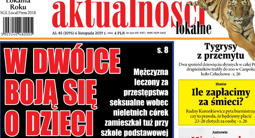 Okładka najnowszego wydania naszego tygodnika