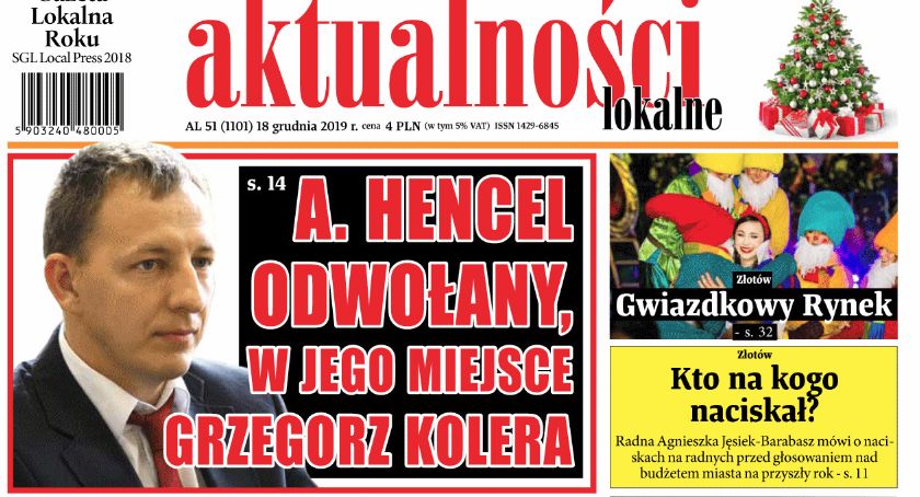 Okładka najnowszego wydania naszego tygodnika