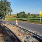 Zejście w dół za Górką Klasztorną był do tej pory dość niebezpieczne, bo wąskie