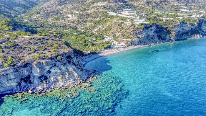 Plaża Agia Fotia na Krecie