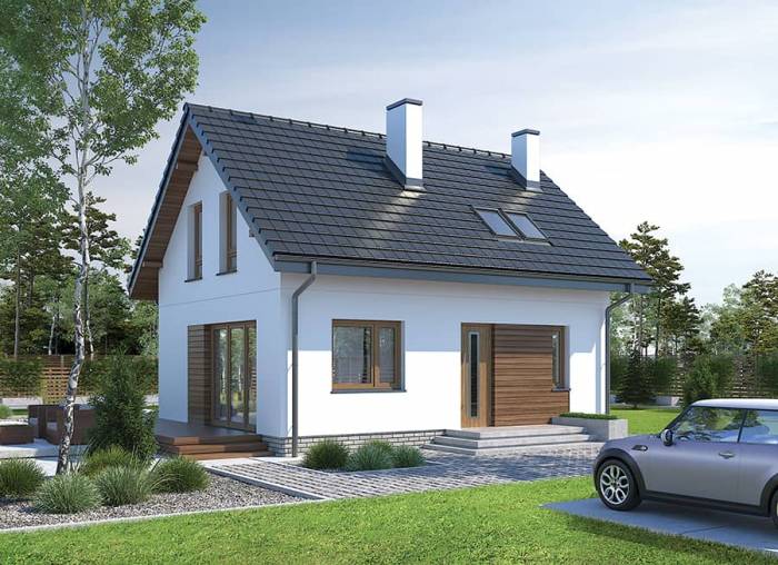 Projekt M245 - Trafna decyzja (etap II) z kolekcji Muratora, arch. Ewa Dziewiątkowska