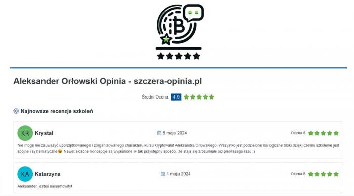 Opinia Aleksander Orłowski