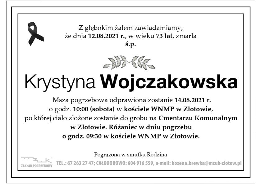 Krystyna Wojczakowska