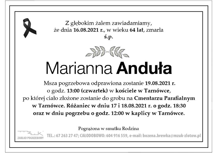 Marianna Anduła