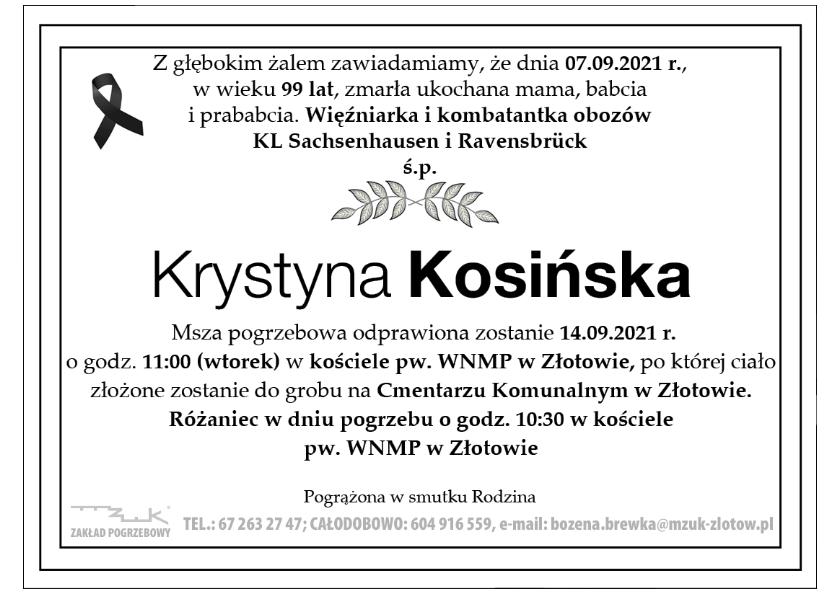 Krystyna Kosińska
