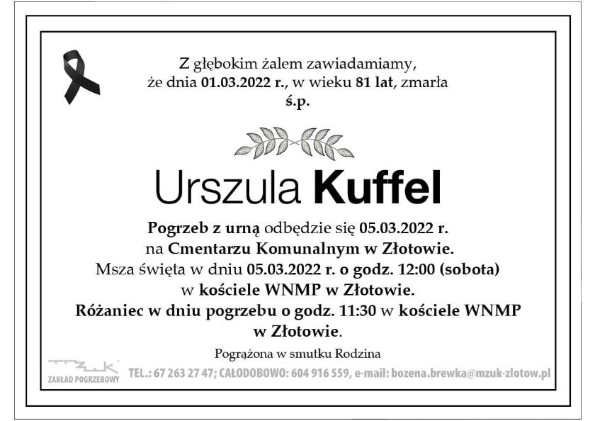 Urszula Kuffel