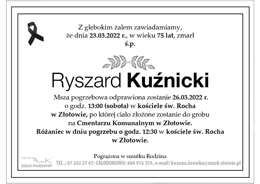 Ryszard Kuźnicki