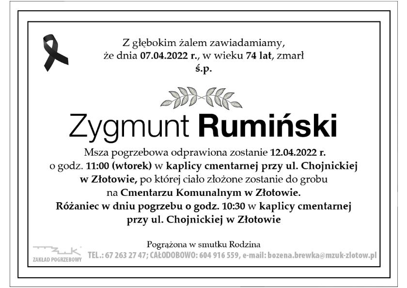 Zygmunt Rumiński