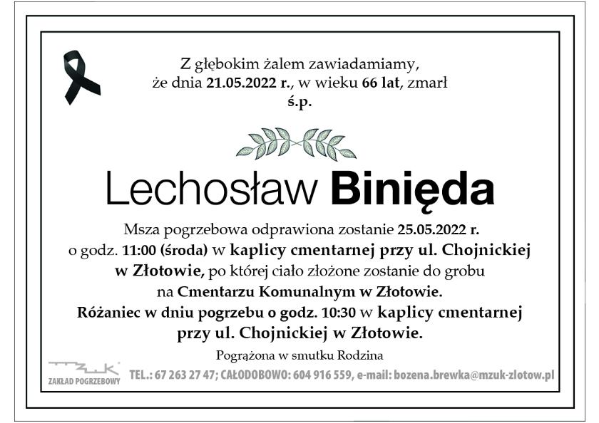 Lechosław Binięda