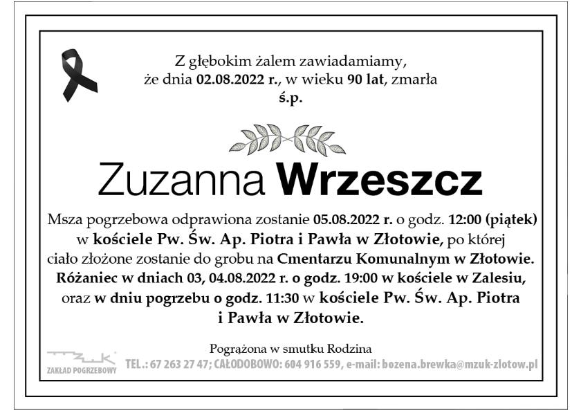 Zuzanna Wrzeszcz