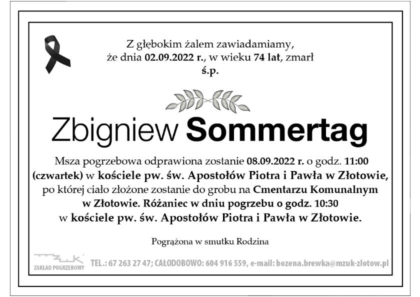 Zbigniew Sommertag