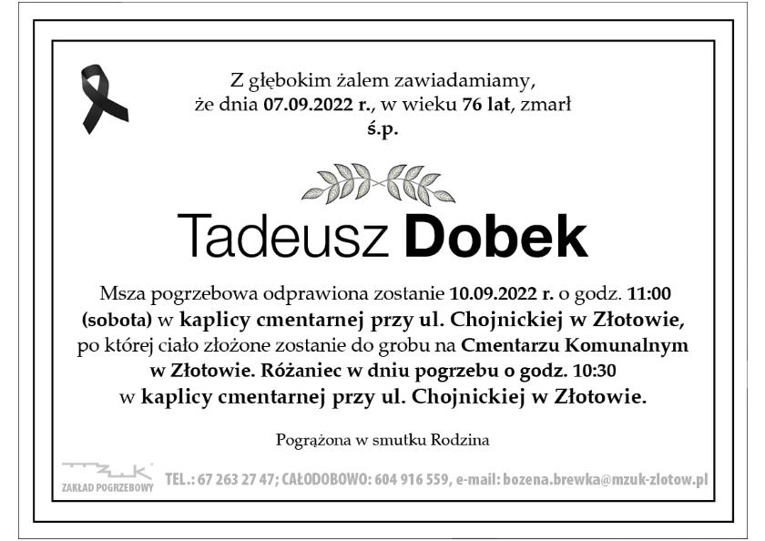 Tadeusz Dobek