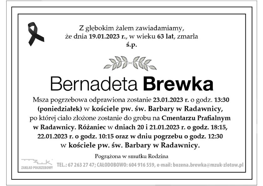 Bernadeta Brewka