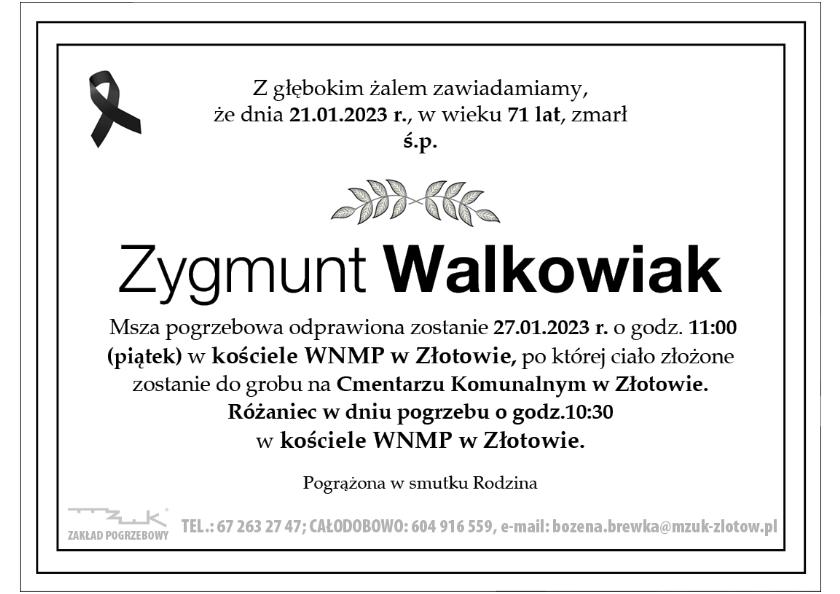 Zygmunt Walkowiak