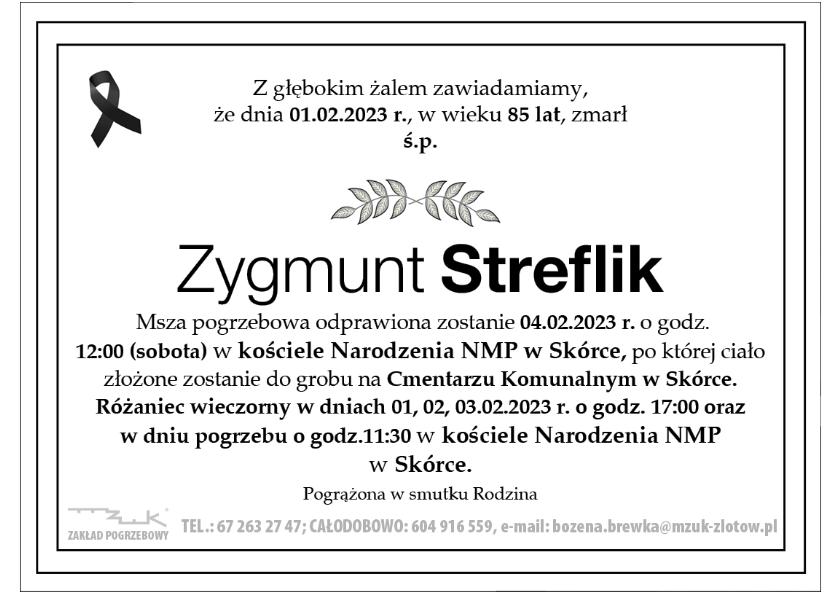 Zygmunt Streflik