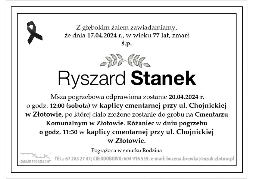 Ryszard Stanek
