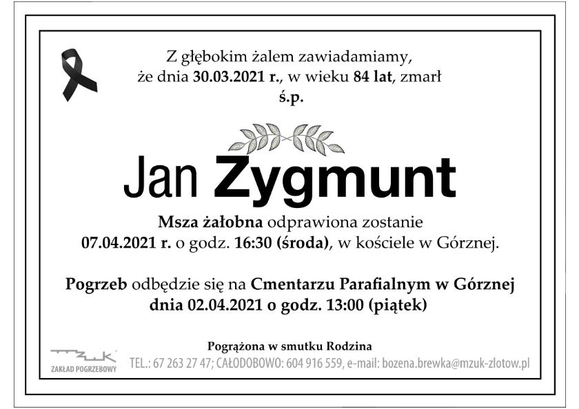Jan Zygmunt
