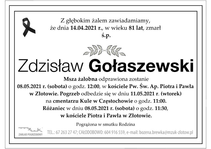 Zdzisław Gołaszewski