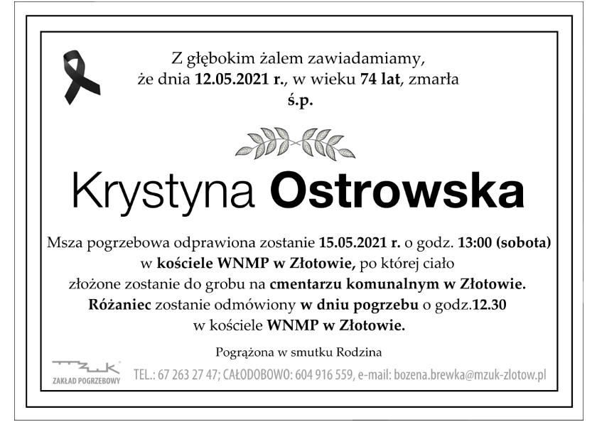 Krystyna Ostrowska