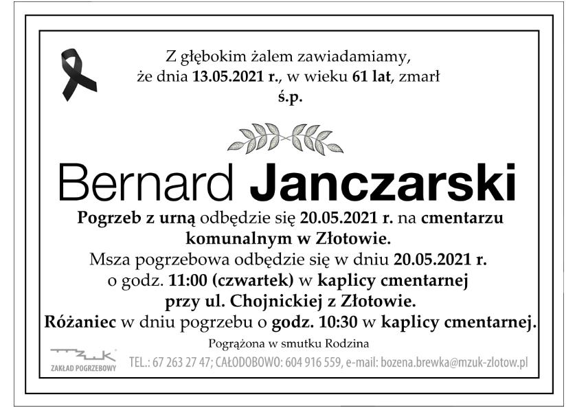 Bernard Janczarski